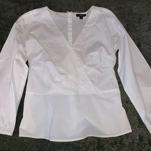 J crew peplum top size 2